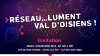 Réseau...lument Valdoisiens ! Un événement unique avec la CCI au Château d'Auvers. Le jeudi 12 décembre 2019 à Auvers-sur-Oise. Valdoise.  16H00